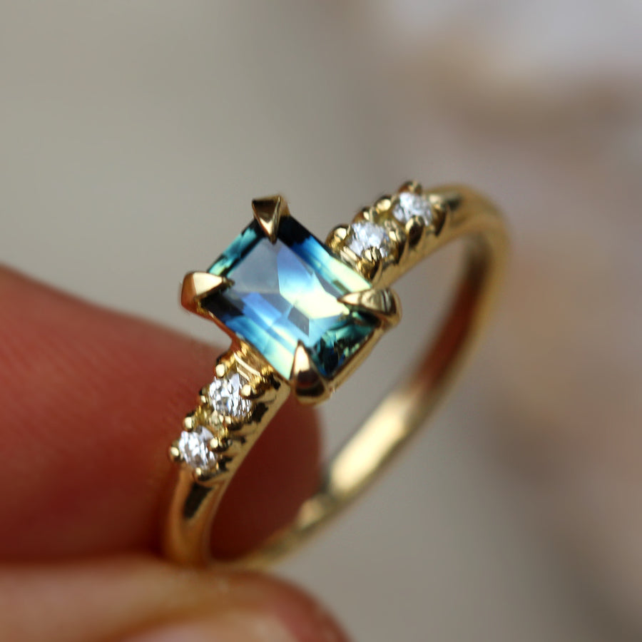 Parti Sapphire Ring - 1.10ct