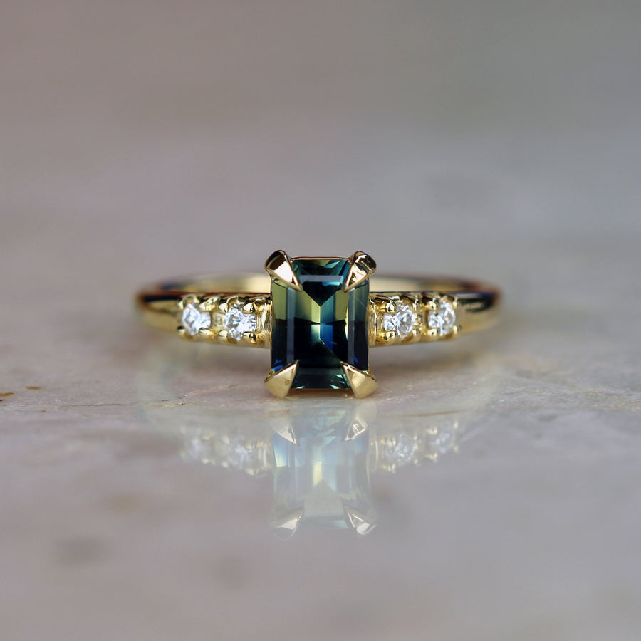 Parti Sapphire Ring - 1.10ct