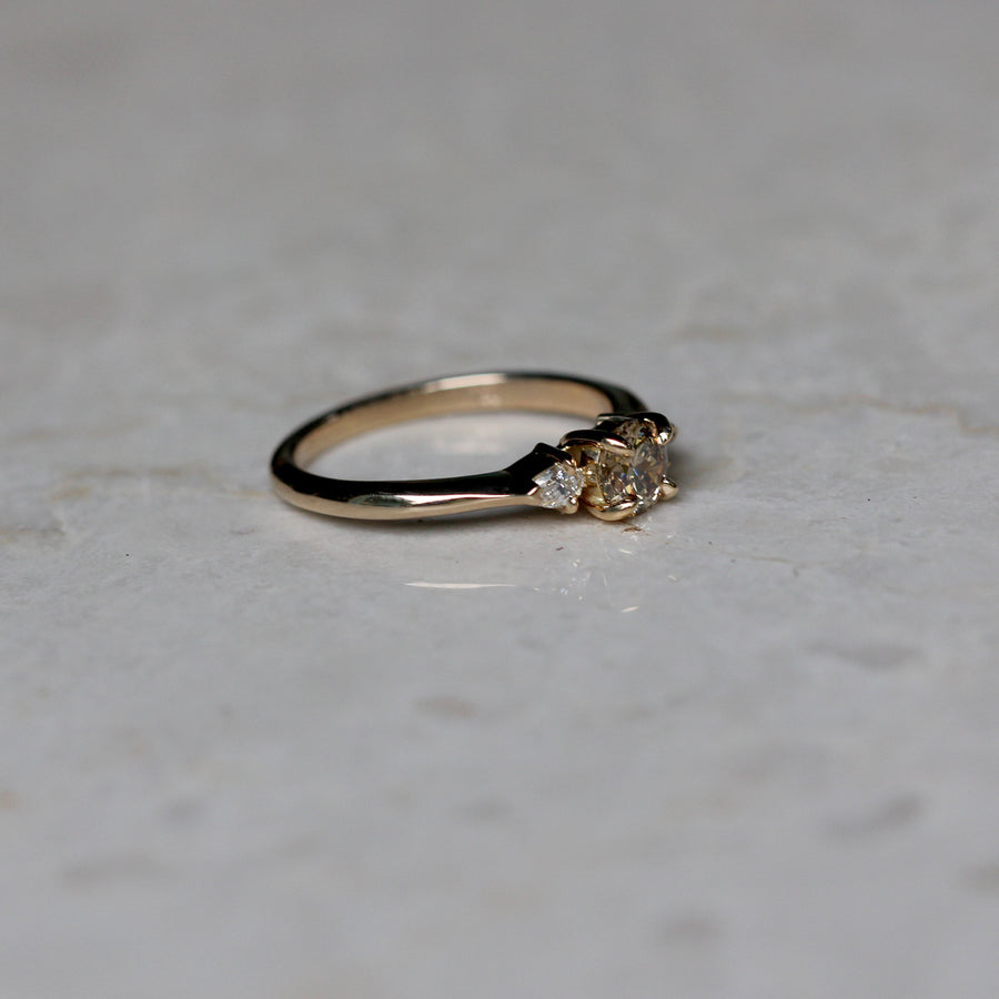Argyle + Pear Diamond Ring - 0.51ct