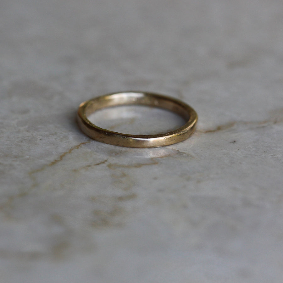 Textured Plain Band - 2mm