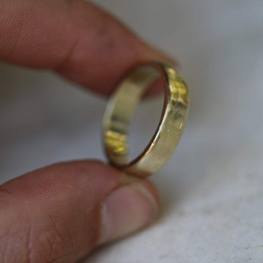 Textured Plain Band - 5mm