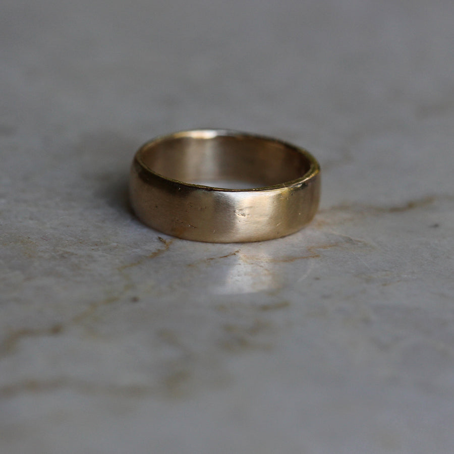 Textured Plain Band - 6mm