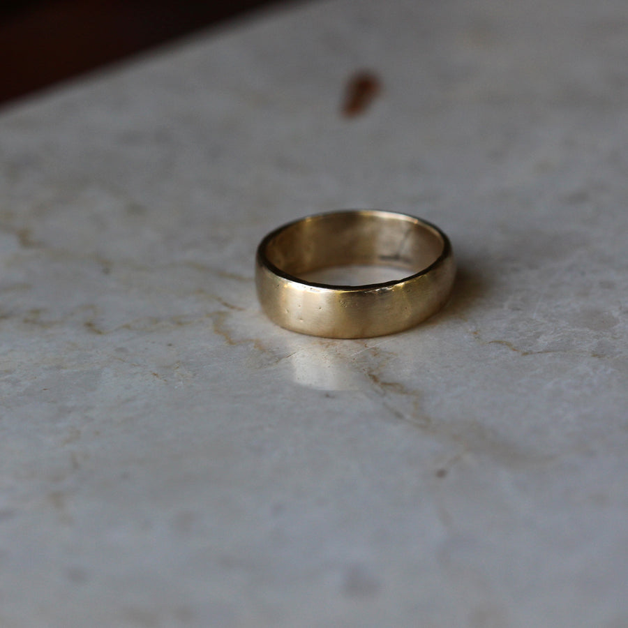 Textured Plain Band - 6mm