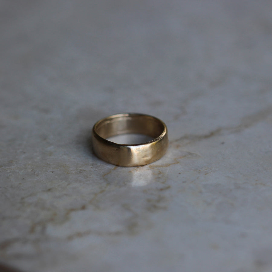 Textured Plain Band - 7mm