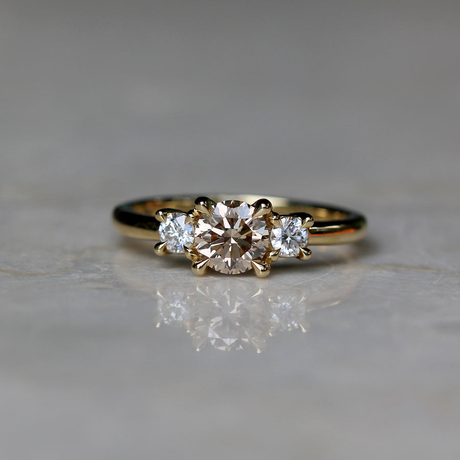 Argyle Trilogy Diamond Ring - 0.72ct