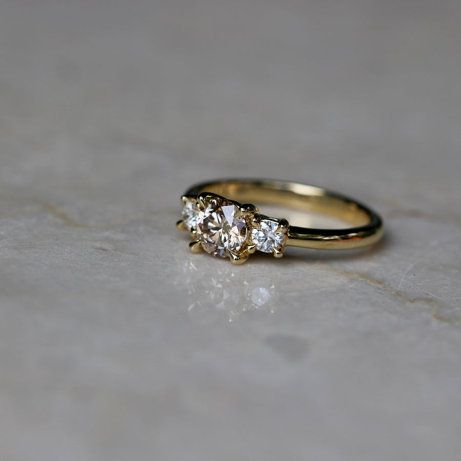 Argyle Trilogy Diamond Ring - 0.72ct