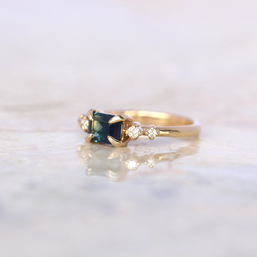 Blue Sapphire Ring - 1.1ct - JUX Jewellery