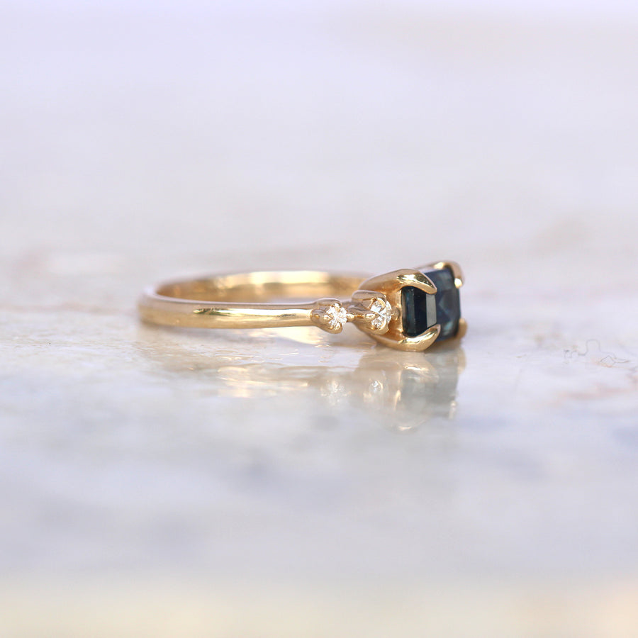 Blue Sapphire Ring - 1.1ct - JUX Jewellery