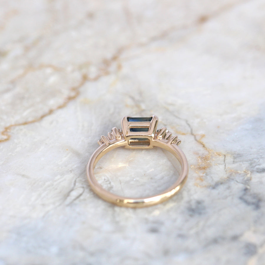 Blue Sapphire Ring - 1.1ct - JUX Jewellery