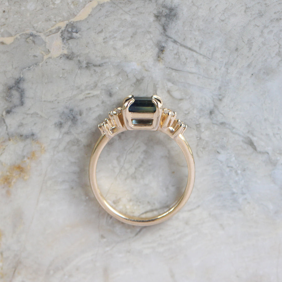 Blue Sapphire Ring - 1.1ct - JUX Jewellery